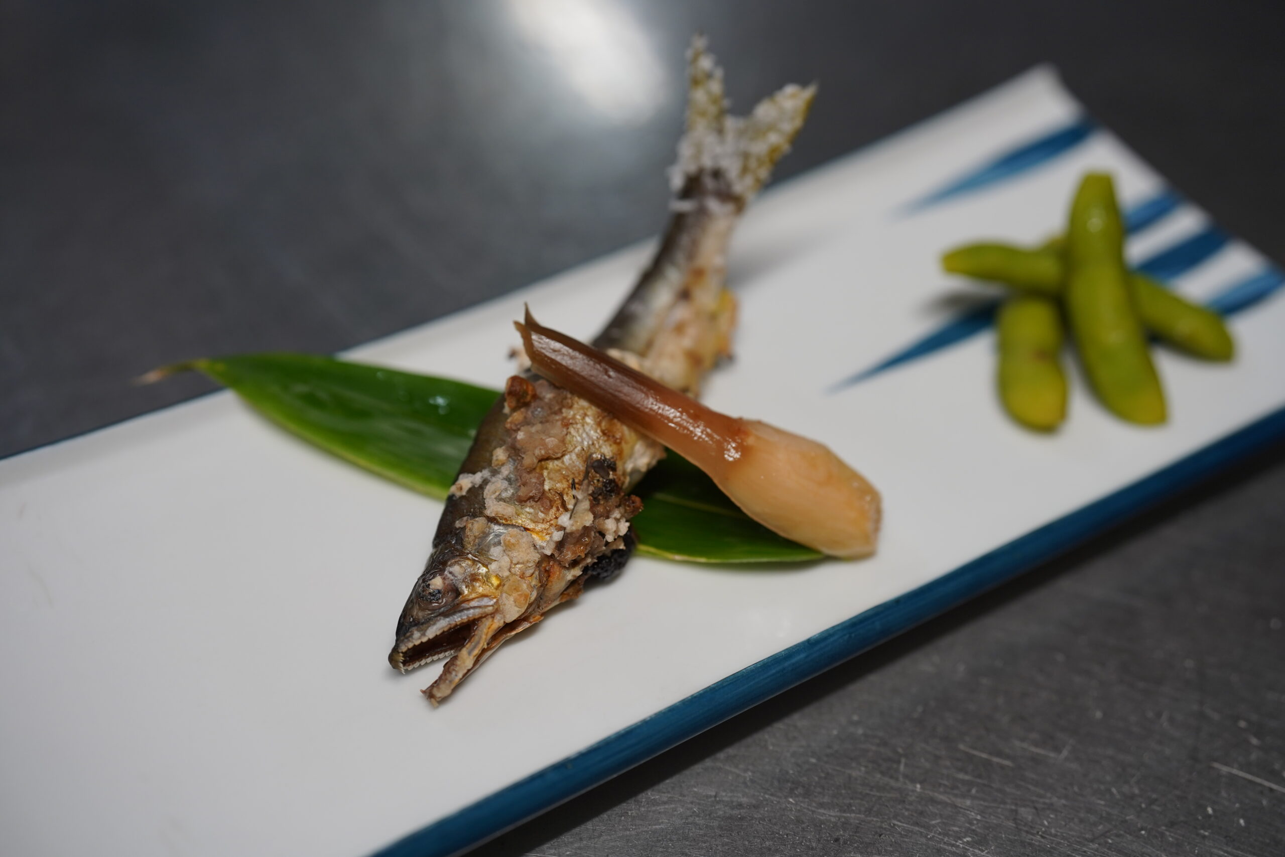 鮎が釣れました